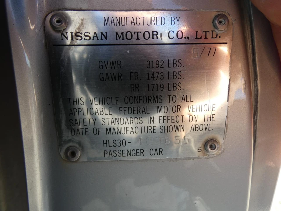 1977 Nissan Fairlady Z 2nd Gen - Image 25 of 31