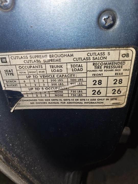 1977 Oldsmobile Cutlass 4th Gen - Image 10 of 21