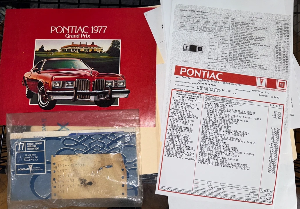 1977 Pontiac Grand Prix 3rd+ Gen - Image 20 of 22