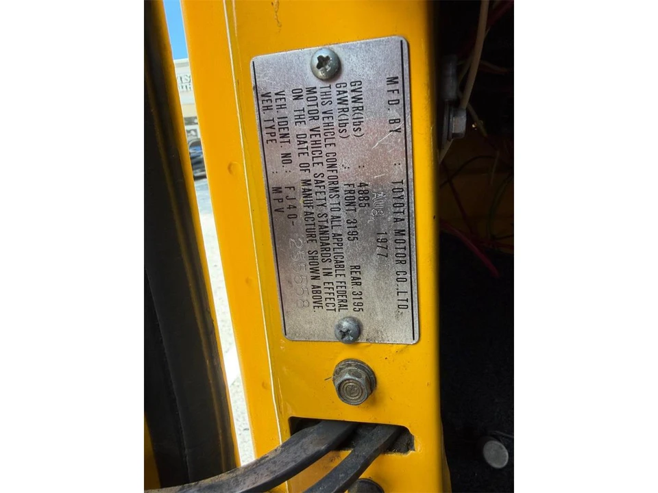 1977 Toyota J40 Land Cruiser - Image 23 of 31