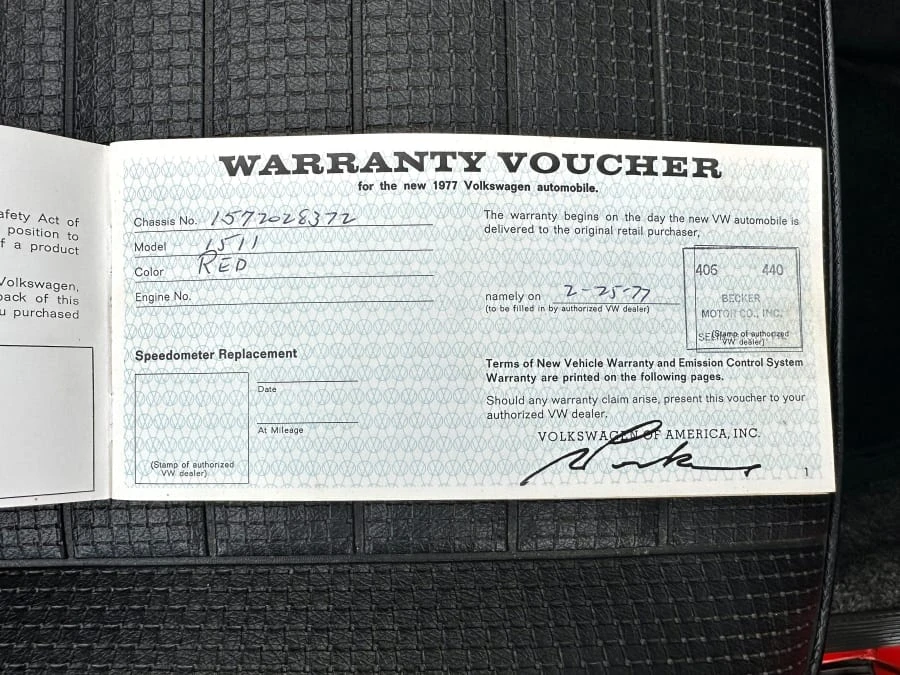 1977 Volkswagen Super Beetle - Image 19 of 20