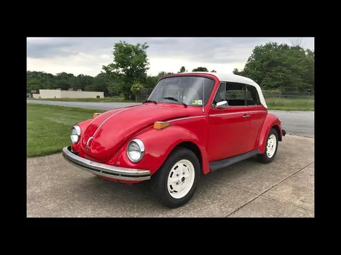 1977 Volkswagen Beetle Convertible