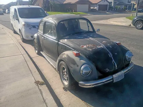1977 Volkswagen Beetle #PinkBeetle Convertible 2D
