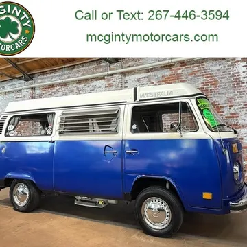 1977 Volkswagen Type 2 Camper Van Westfalia