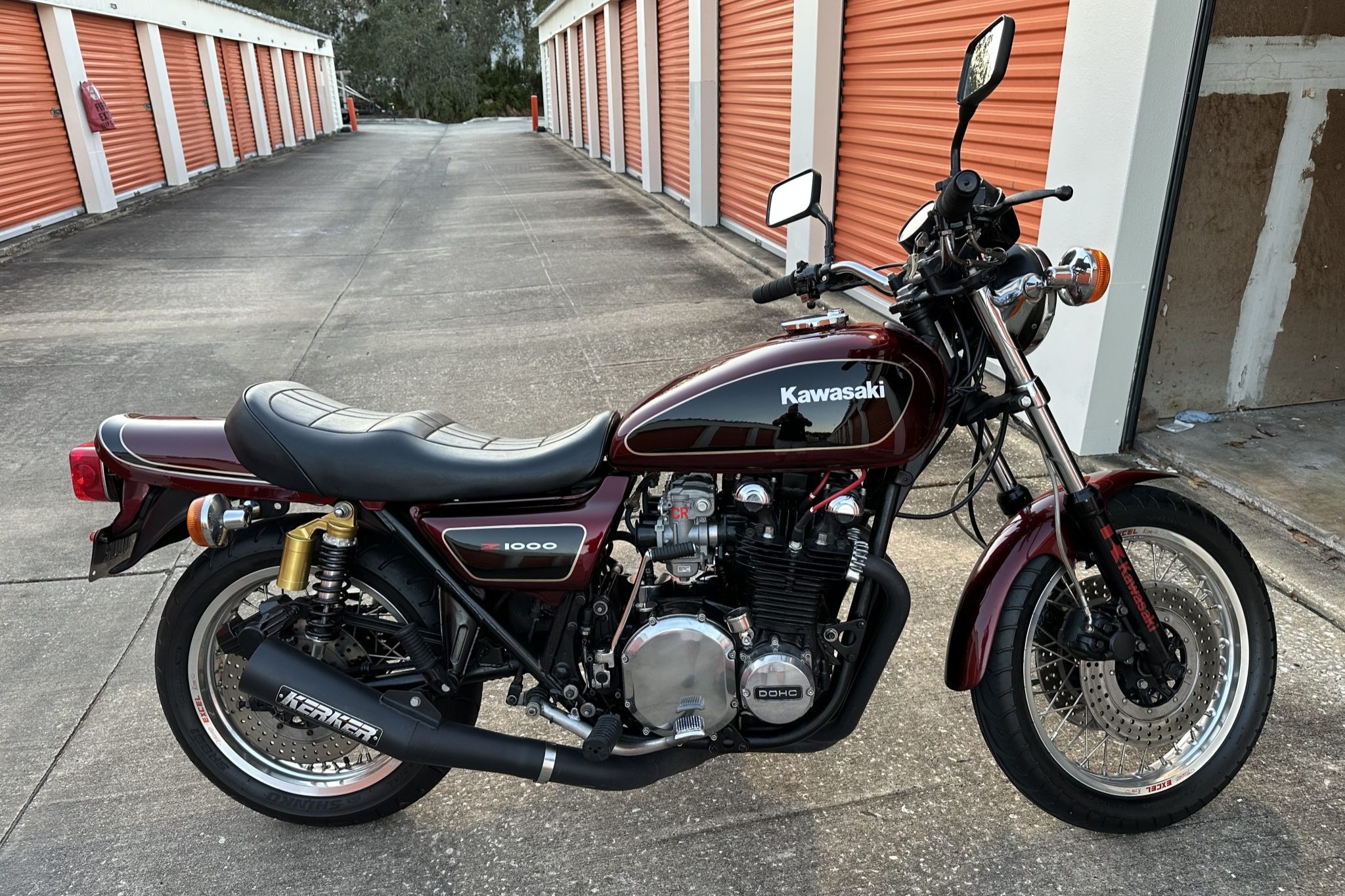 Modified 1977 Kawasaki KZ1000