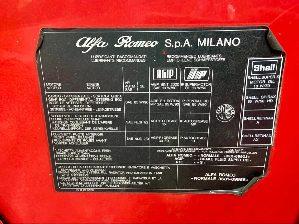 1978 Alfa Romeo Series 2 - Image 20 of 20