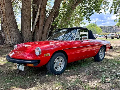 1978 Alfa Romeo Spider Veloce Convertible 2D
