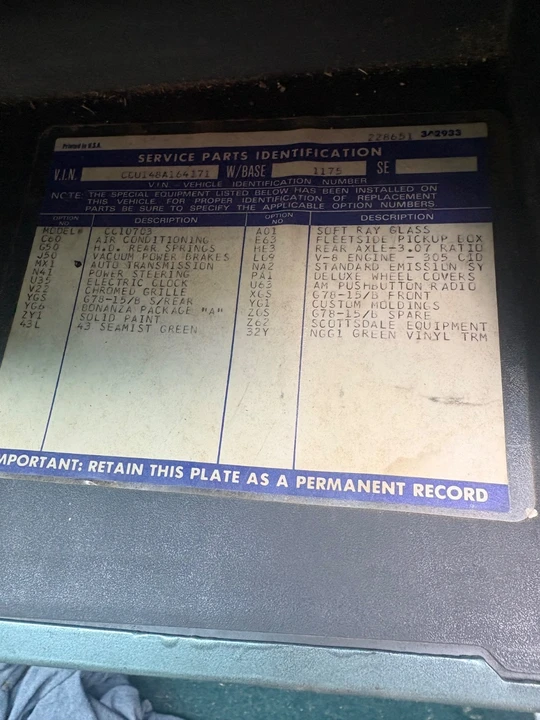1978 Chevrolet C/K 3rd Gen - Image 23 of 23