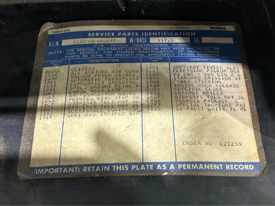 1978 Chevrolet C/K 3rd Gen - Image 11 of 20
