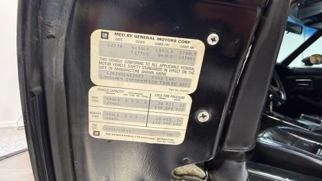 1978 Chevrolet Corvette C3 - Image 30 of 31