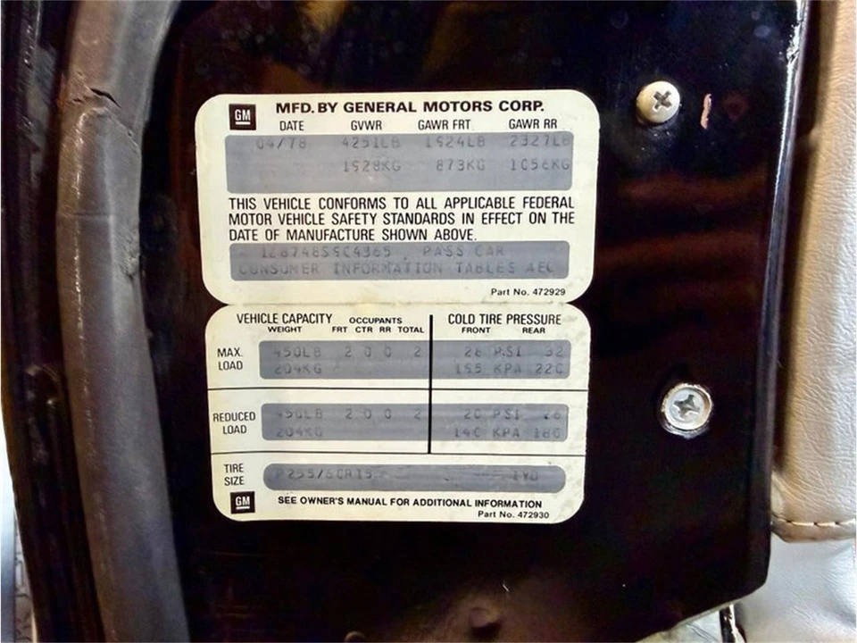 1978 Chevrolet Corvette C3 - Image 31 of 31