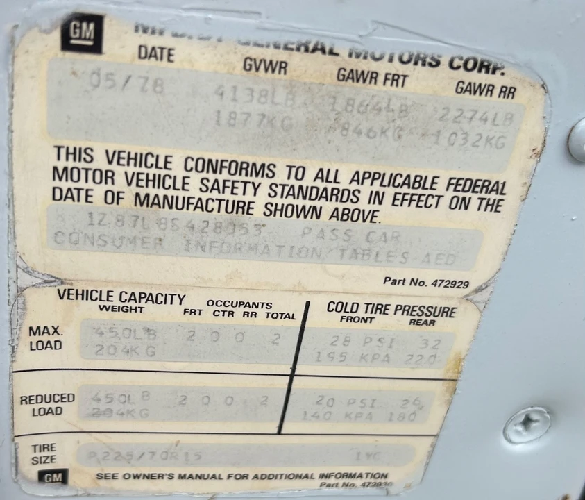 1978 Chevrolet Corvette C3 - Image 19 of 31