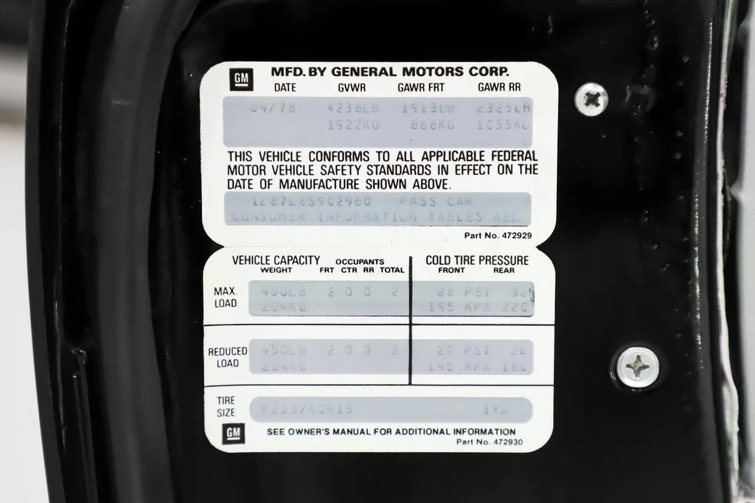1978 Chevrolet Corvette C3 - Image 14 of 31