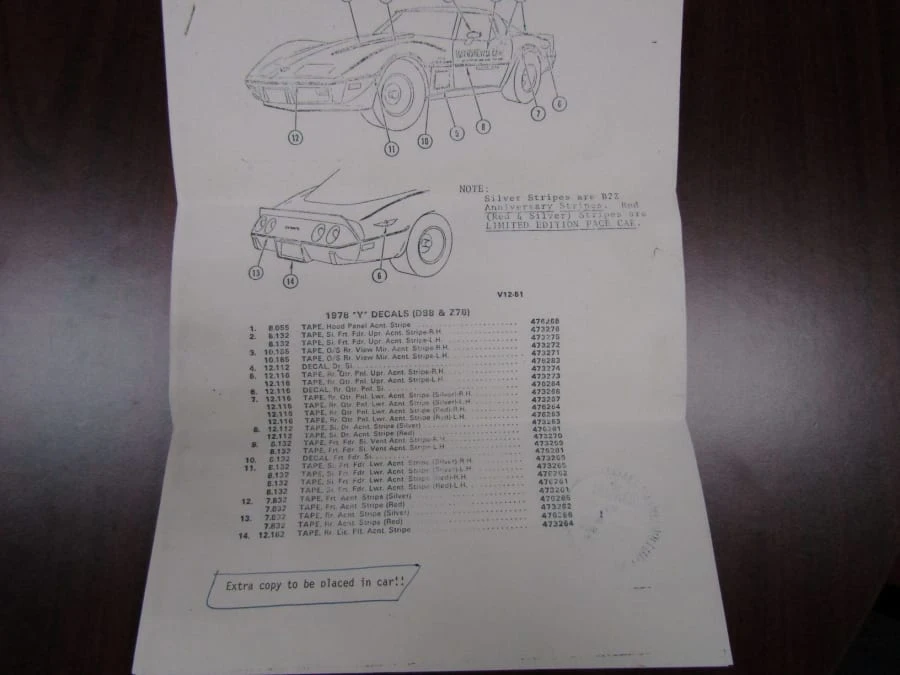 1978 Chevrolet Corvette C3 - Image 15 of 16