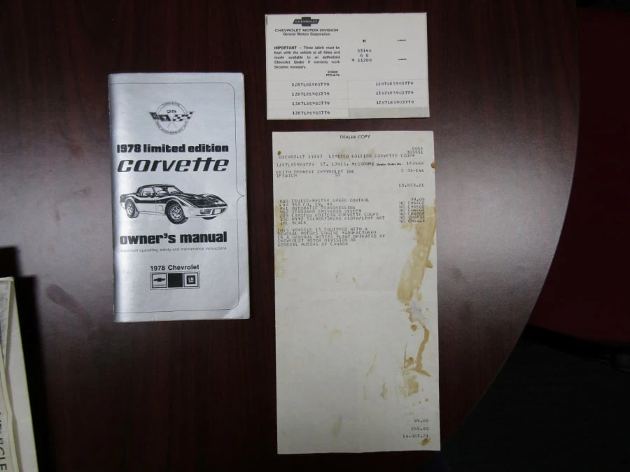 1978 Chevrolet Corvette C3 - Image 16 of 16