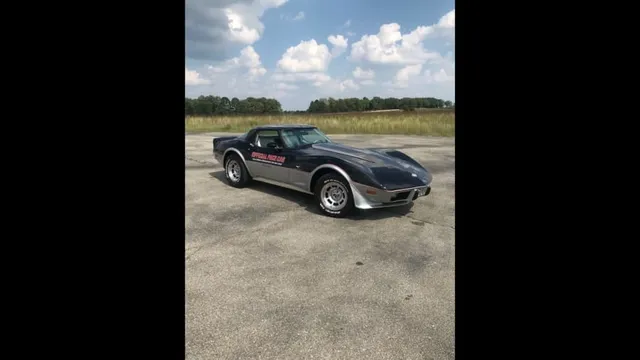 1978 Chevrolet Corvette Pace Car Edition