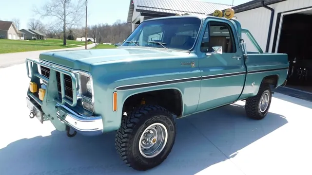 1978 Chevrolet K10 Scottsdale