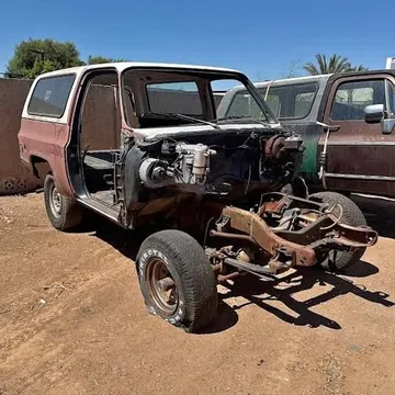 1978 Chevrolet K5 Blazer 4x4 Project