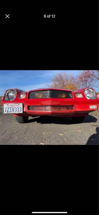 1978 Chevrolet Camaro 2nd Gen - Image 5 of 9