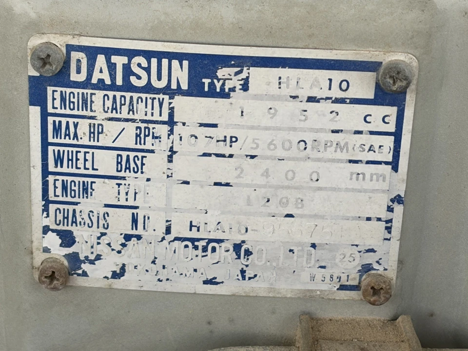1978 Nissan 810 Bluebird - Image 19 of 20