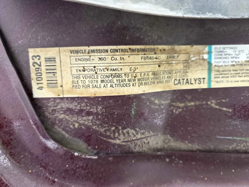 1978 Dodge Aspen - Image 18 of 20