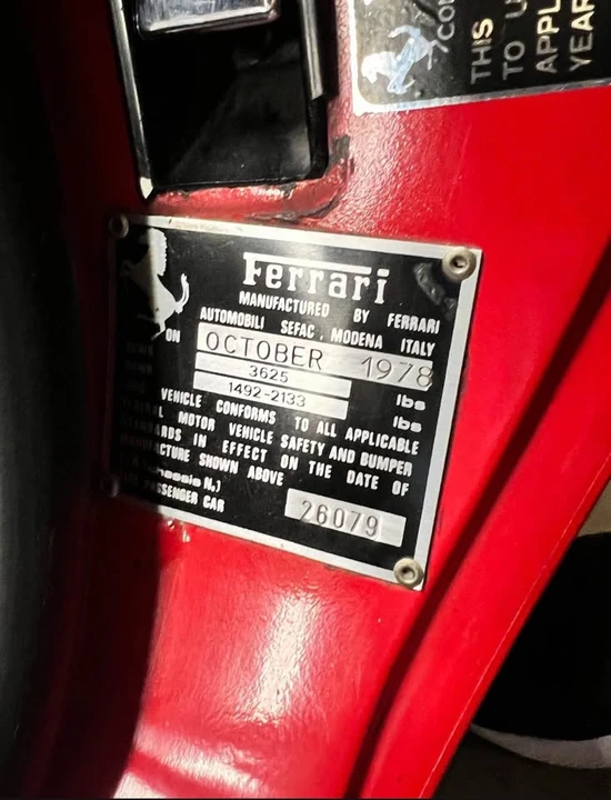 1978 Ferrari 308 GT4 - Image 8 of 10