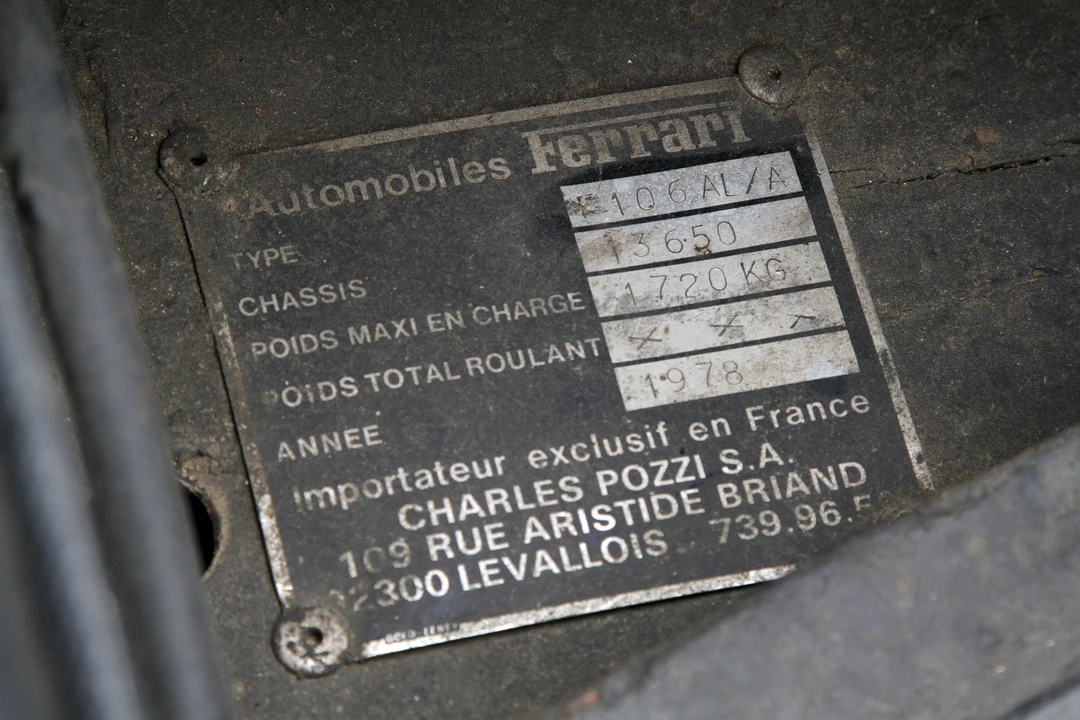 1978 Ferrari 308 GT4 - Image 17 of 31