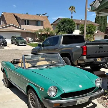 1978 Fiat 124 Spider 1800