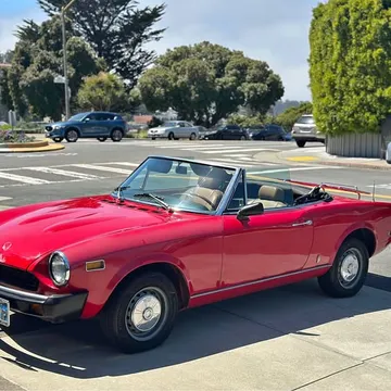 1978 Fiat 124 Spider Abarth Convertible