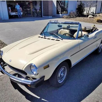 1978 Fiat 124 Spider Abarth Convertible 2D