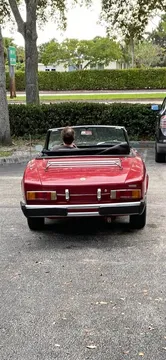1978 Fiat 124 Spider Abarth Convertible 2D