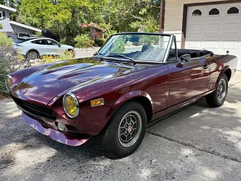 1978 Fiat 124 Spider Classica Convertible 2D