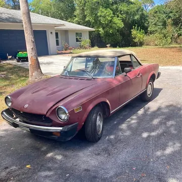 1978 Fiat 124 Spider Classica Convertible