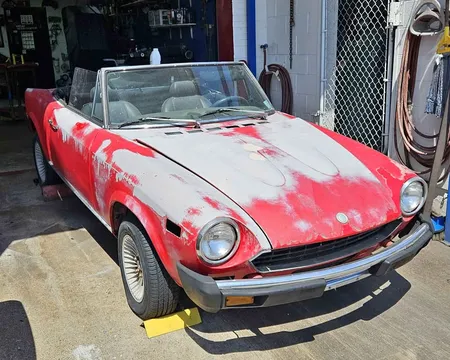 1978 Fiat 124 Spider Classica Convertible 2D