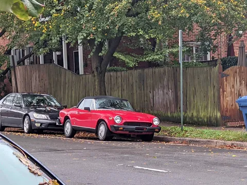 1978 Fiat 124 Spider Classica Convertible 2D