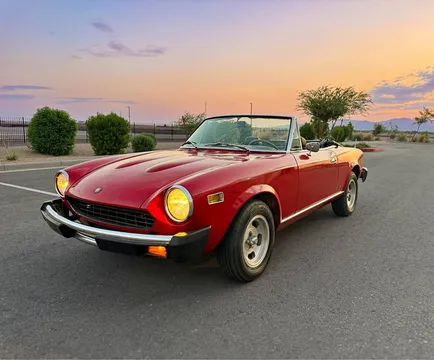 1978 Fiat 124 Spider Sport