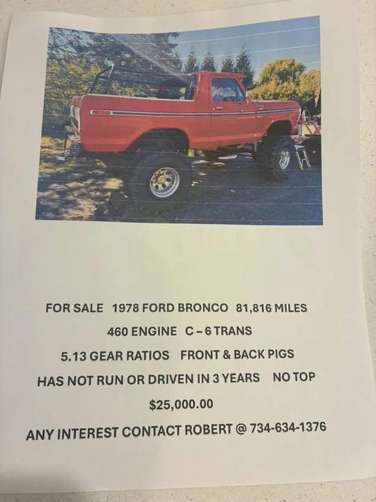 1978 Ford Bronco 2nd Gen - Image 2 of 10
