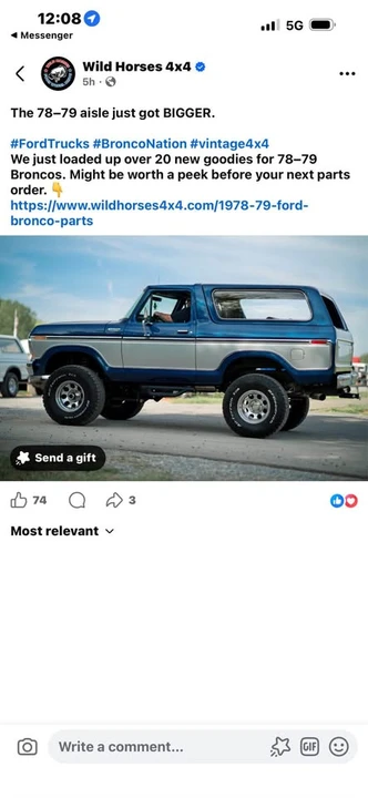 1978 Ford Bronco 2nd Gen - Image 2 of 20