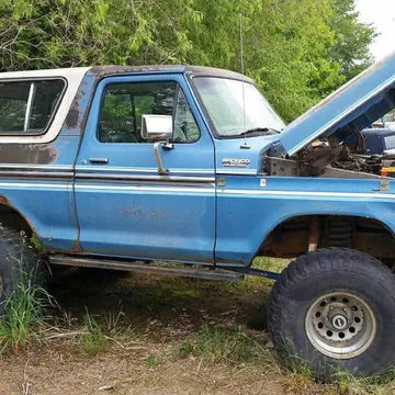 1978 Ford Bronco Sport Utility 2D