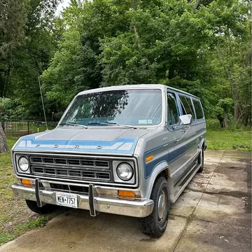 1978 Ford E150 Passenger Chateau Van 3D