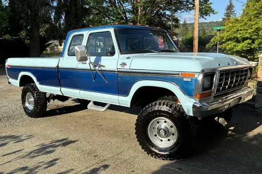 1978 Ford F-250 Ranger XLT SuperCab Camper Special 4×4