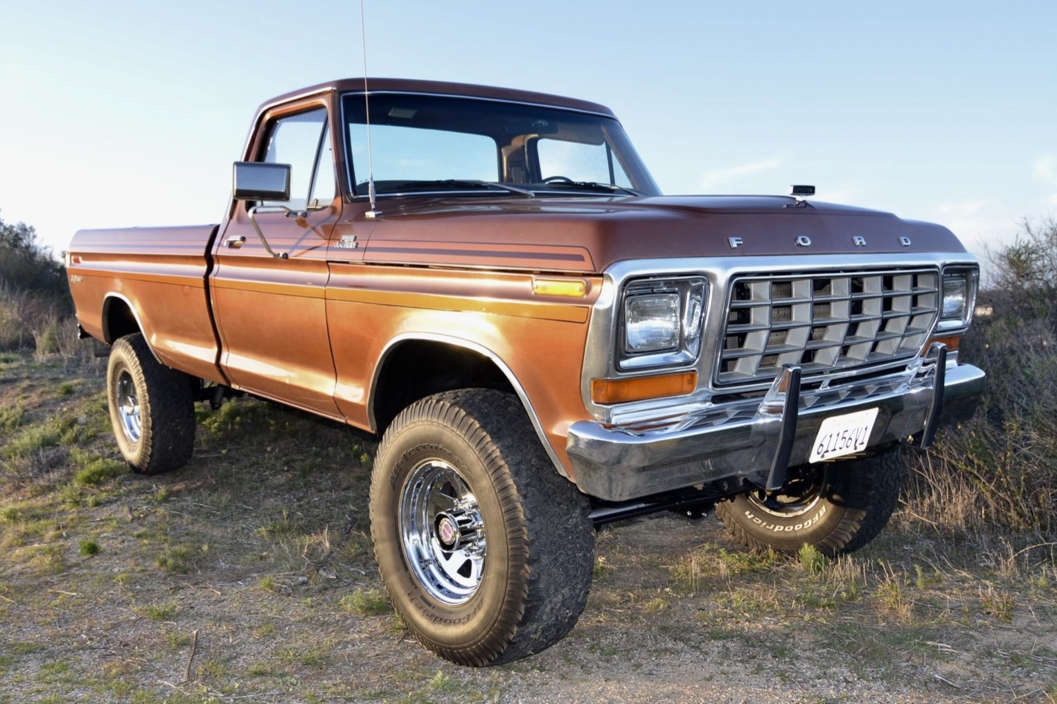 1978 Ford F-250 Ranger Explorer 4×4 4-Speed