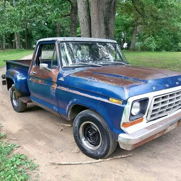 1978 Ford F100 Short Bed Stepside