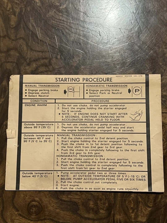 1978 Honda Civic 1st Gen - Image 19 of 21