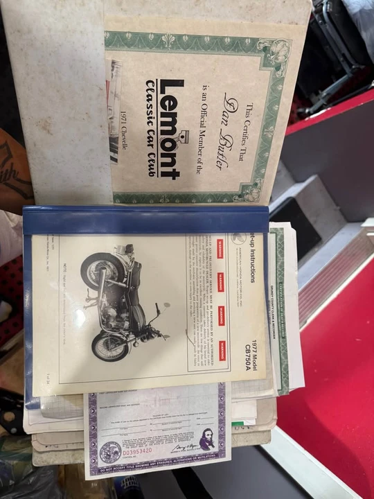 1978 Honda CB750 & CB750A - Image 3 of 3