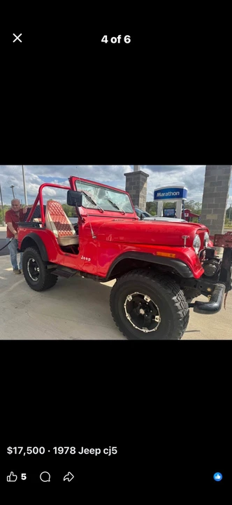 1978 Jeep CJ - Image 3 of 10