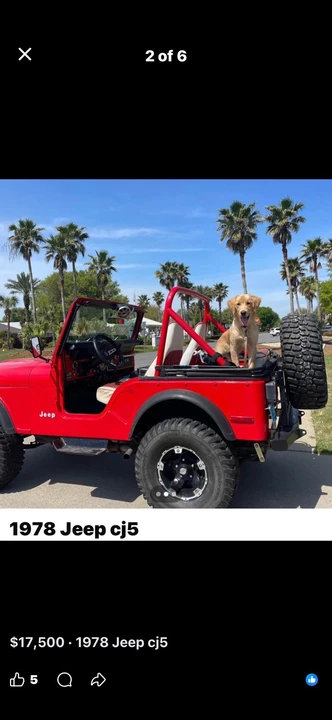 1978 Jeep CJ - Image 4 of 10