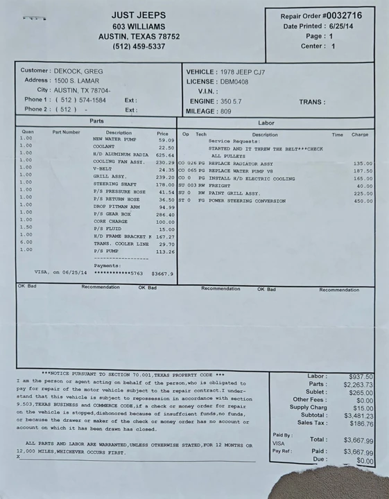 1978 Jeep CJ - Image 24 of 24