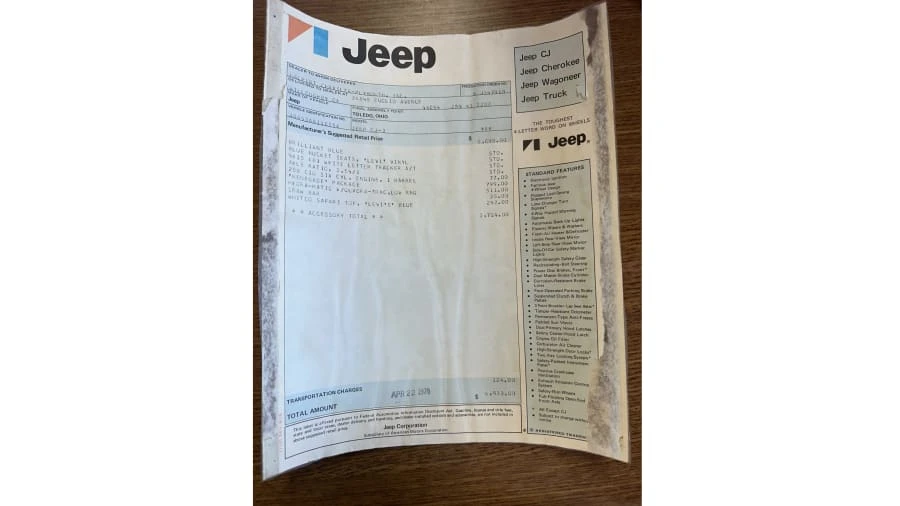1978 Jeep CJ7 - Image 15 of 16