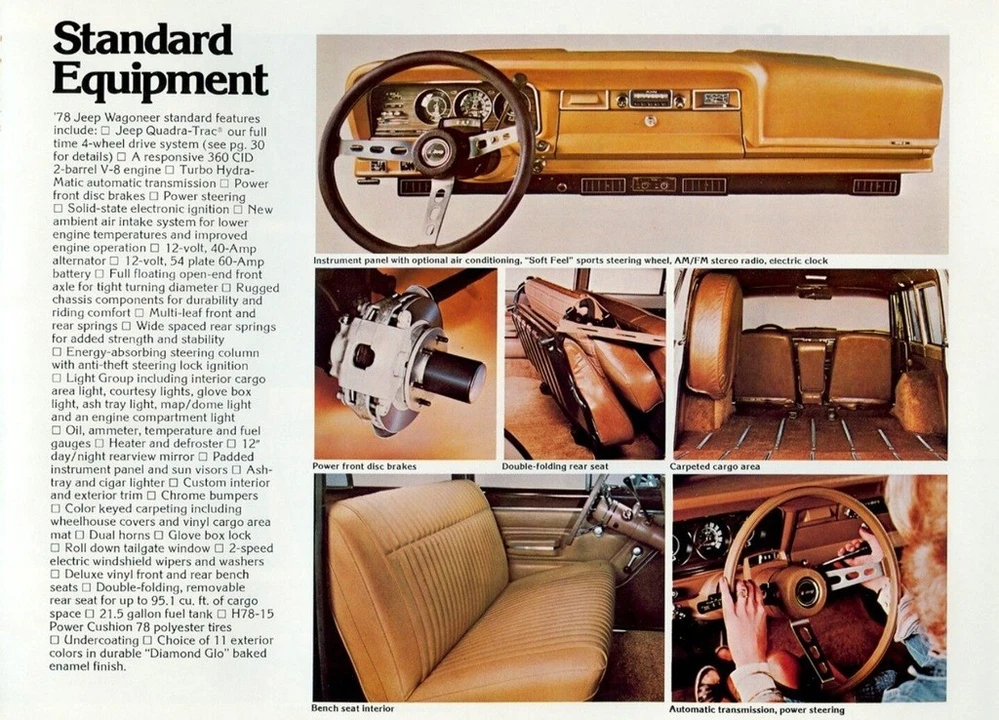 1978 Jeep SJ Wagoneer - Image 6 of 12